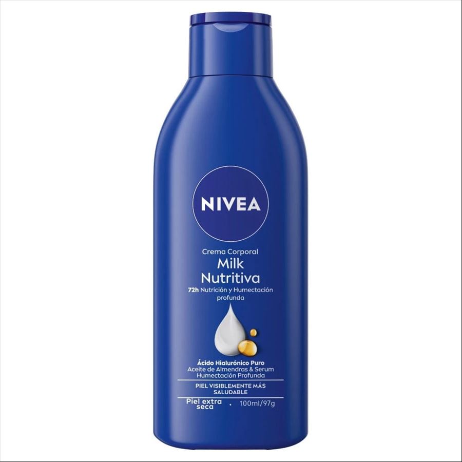 Nivea Crema Corporal Milk 100 Ml