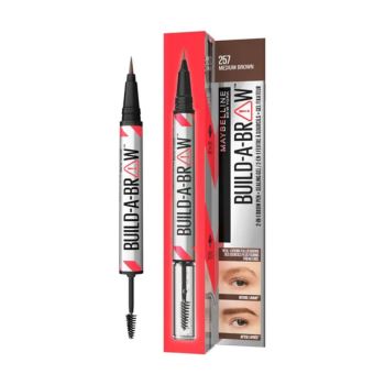 Maybelline Build A Brow Delineador De Cejas 2 En 1 - M Brown