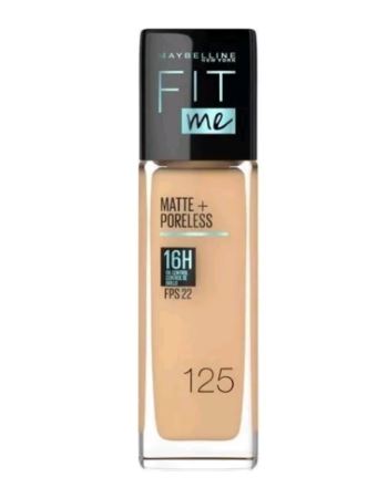 Maybelline Base De Maquillaje Fit Me Matte + Poreless - 125