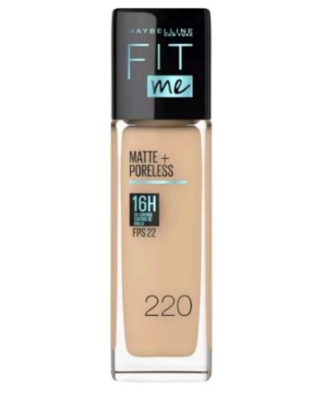 Maybelline Base De Maquillaje Fit Me Matte + Poreless - 220