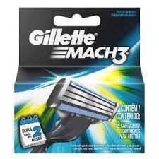 Gillette Mach 3 Repuesto X 2 Unidades