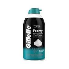 Gillette Espuma De Afeitar Foamy Piel Sensible X 312 Gr