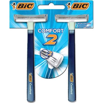 Afeita Bic Confort 2 X 2 Unidades