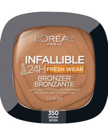 Loreal Infallible Fresh Wear Bronzer Matte - Nº350 Medium