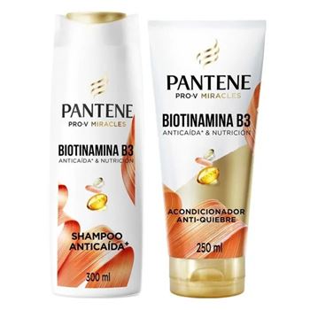 Pantene Sh Biotinamina 300 Ml + Aco 250 Biotinamina