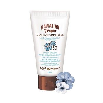 Hawaiian Tropic Sensitive Skin Facial Fps 50 X 60 Ml