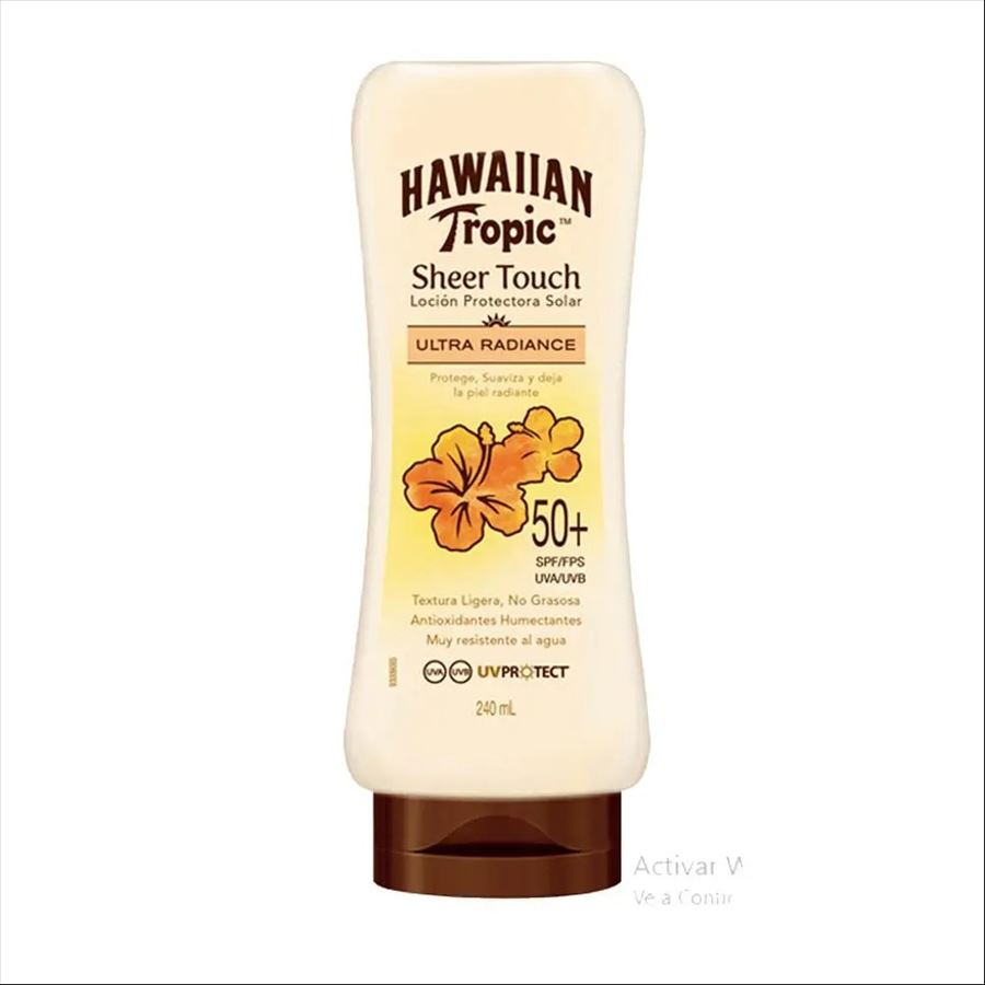Hawaiian Tropic Sheer Touch Locion Fps 50 X 240 Ml