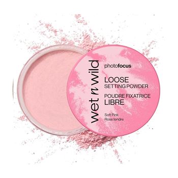 Wet N Wild Photofocus Soft Pink Polvo Volatil Fijador  6513