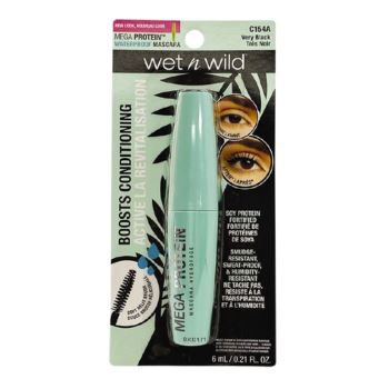 Wet Mascara Mega Protein Waterproof 154a- Very Black