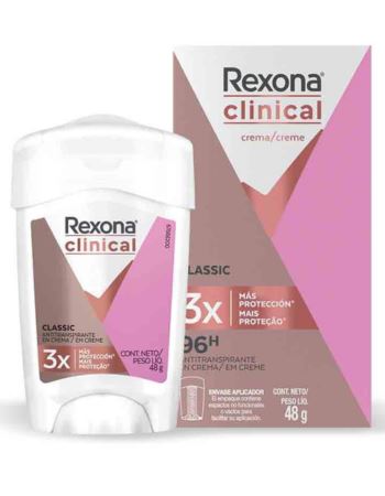 Rexona Clinical Desodorante Crema Clasico X 48 Gr