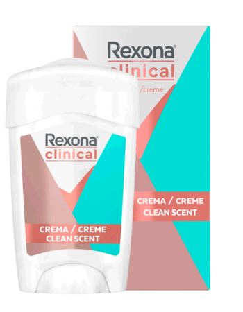 Rexona Clinical Desodorante Crema Clean Fresh X 48 Gr