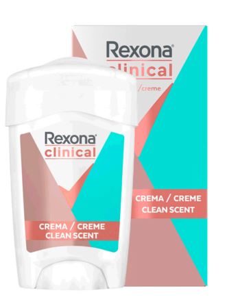 Desodorante Rexona Clinical Clean Fresh Women X 48 Gr
