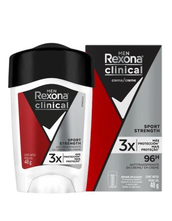 Rexona Men Clinical Desodorante Crema Sport Strengh X 48 Gr