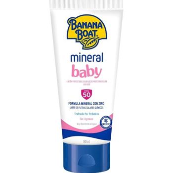 Banana Boat Baby Mineral Locion Fps 50 X 180 Ml