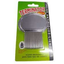 Peine Fino De Metal Mango Metal Terminator (1643)