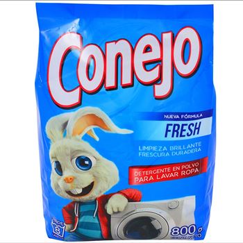 Jabon Conejo Polvo Fresh 800g