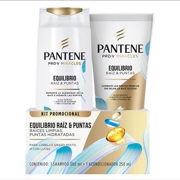 Pack Pantene Equilibrio 300 Ml + 250 Ml