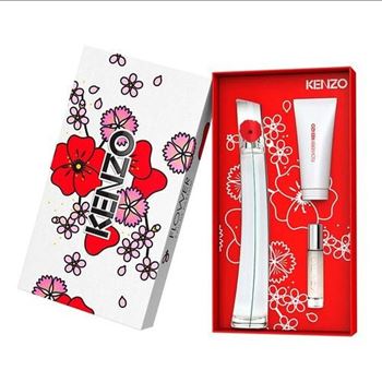 Kenzo Flower Estuche Edp 100 Ml + Body Lotion + Edt 10 Ml