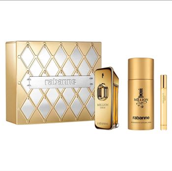Estuche Million Gold (edp X 100 + Desod + Edp X 10)