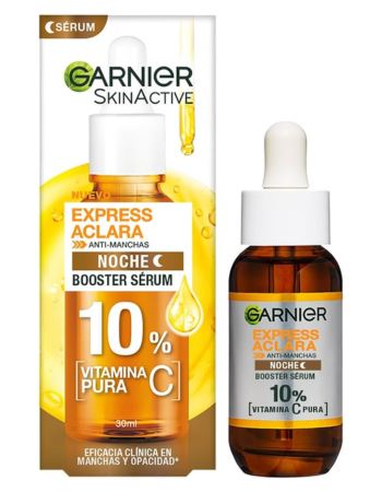 Garnier Express Aclara Serum Noche Vitamina C 10% 30ml