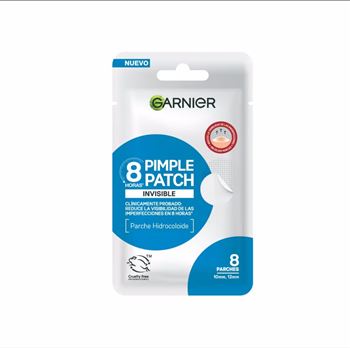 Garnier Pimple Patch Invisible 8 Horas  X 8 Parches