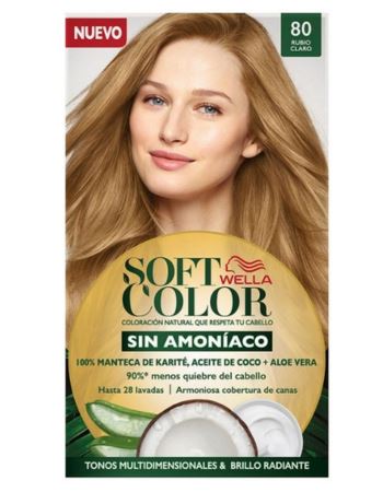 Soft Color Rubio Claro Nº 80