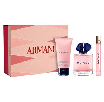 Estuche Armani My Way Edp 90 Ml + 10 Ml + Body 50 Ml