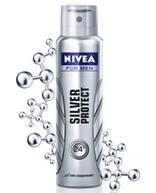 Nivea Desodorante Aerosol Men Silver Protect - Seco