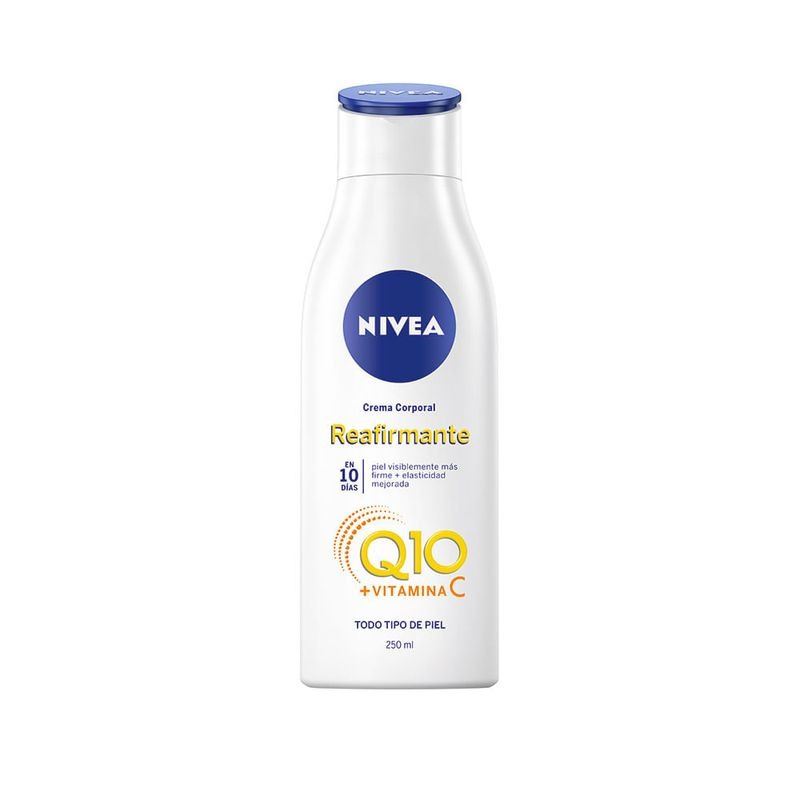 Nivea Body Milk Reafirmante Q10 Plus C/vitamina C X 400 Ml