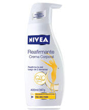 Nivea Body Milk Reafirmante Q10 Plus C/vitamina C X 400 Ml