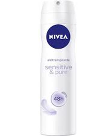 Nivea Desodorante Aerosol Dama Sensitive&pure X 150 Ml