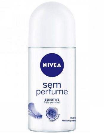 Nivea Desodorante Rollon Dama Sensitive S/perfume X 50 Ml
