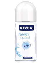 Nivea Desodorante Rollon Fresh Natural Unisex S/alcohol X 50