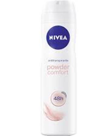 Nivea Desodorante Aerosol Dama Powder Comfort X 150 Ml