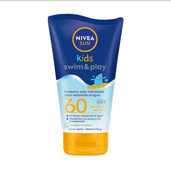 Protector Solar Nivea Kids Swim&play Fps 60 X 150 Ml
