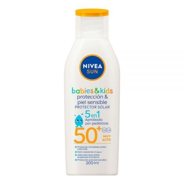Protector Solar Nivea Babies&kids 5 En 1 Fps 50 + X 200 Ml