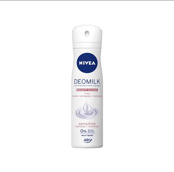 Nivea Antitranspirante En Aerosol Dama Milk Sensitive 150 M