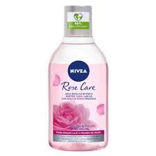 Nivea Face Rose Care Agua Micelar Bifasica X 400 Ml