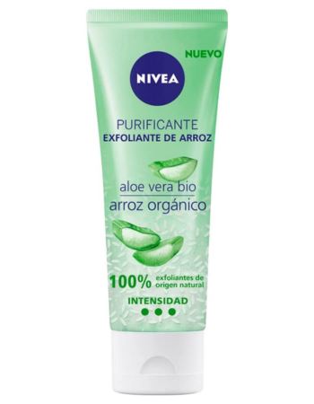 Nivea Gel Exfoliante Facial C/aloe Vera Organico X 75 Ml