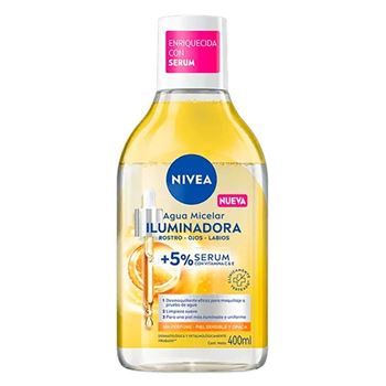 Nivea Agua Micelar Iluminadora Con Serum 400 Ml