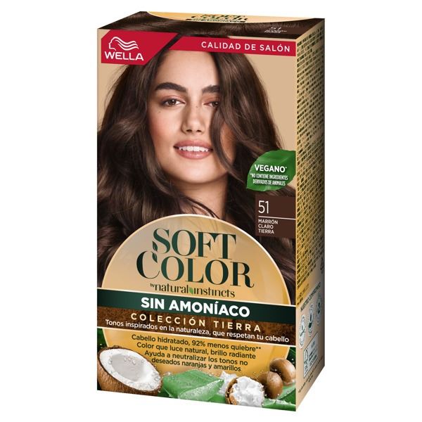 Soft Color Marron Claro Tierra 51