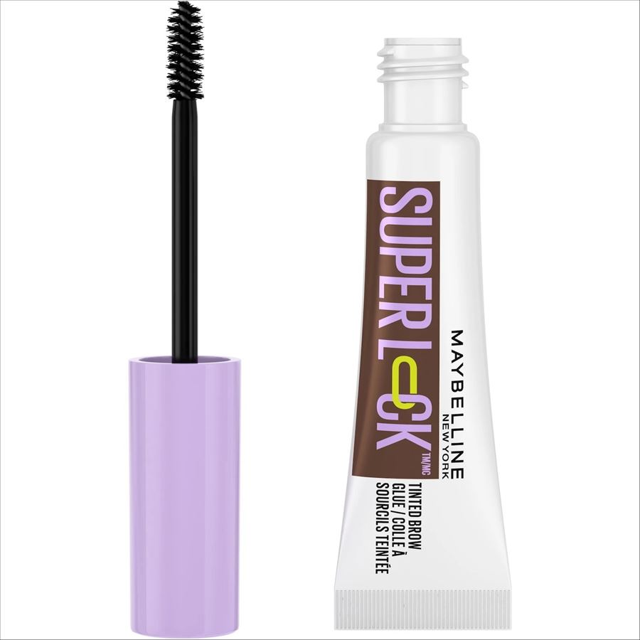Maybelline Super Lock Brow Gel Fijador De Cejas Deep Brown
