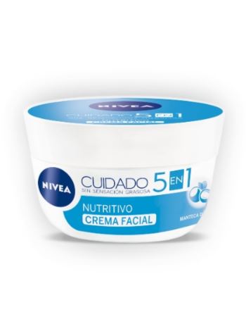 Nivea Face Cream Cuidado Nutritivo 5 En 1 X 50 Ml 31871