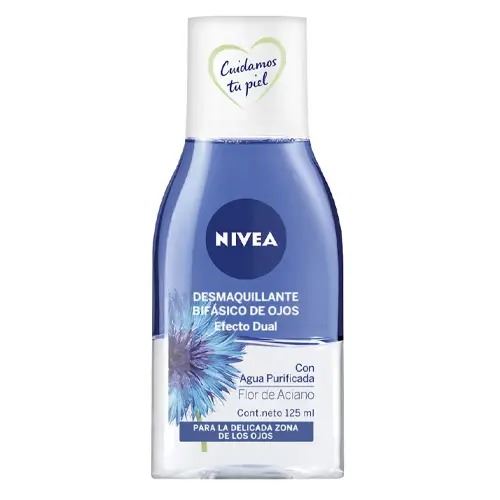 Nivea Facial Desmasquillante Bifase De Ojos X 125 Ml