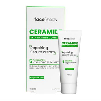 Face Facts Ceramidas Serum Cream Acido Hialuronico 30 Ml