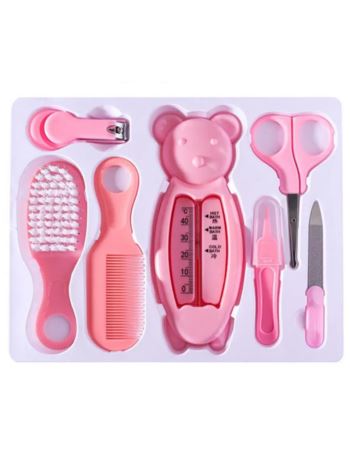 Baby Care Kit X 7 Psc  Rosa -1524