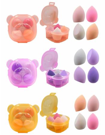 Esponjas Faciales Tupper Osito X 4 - 1557