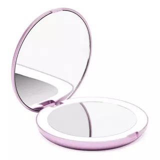 Espejo Doble Faz Redondo Face 3x 1682