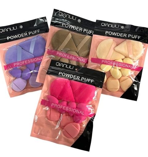 Powder Puff Professional Pack 10 Esponjas Surtidas 1791