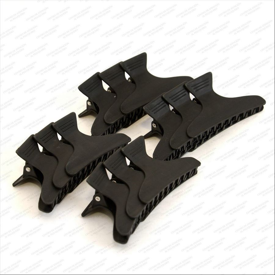 Pinzas Separadoras X 12 Blanca Y Negra (1854)